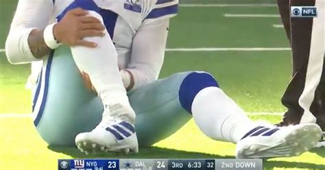 Cowboys Qb Dak Prescott Suffers Gruesome Leg Injury Likely Done For