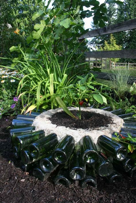 23 Diy Glass Bottle Garden Ideas To Consider Sharonsable