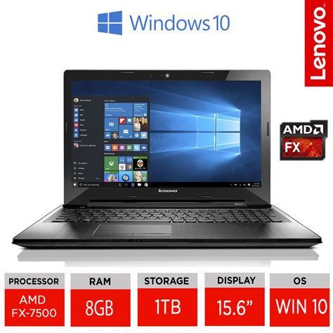 Check spelling or type a new query. Lenovo Z50-75 15.6" Quad Core Laptop AMD FX-7500, 8GB RAM ...