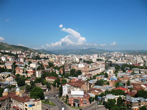 Თბილისი) is the capital and the largest city of georgia, lying on the banks of the kura river with a population of roughly 1.5 million inhabitants. File:Dzveli Tbilisi, Tbilisi, Georgia - panoramio (4).jpg ...