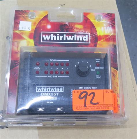 The dmxter tm family of dmx512 testers inaugurated the field of dmx testing. Whirlwind DMX35T XLR & DMX Cable Integrity Tester - Oahu ...