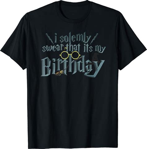 Buy Harry Birthday Wizard I Solemnly Swear Its My Birthday T Shirt Online At Lowest Price In