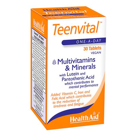 I really wasn't into any kind of magic things. HealthAid Teenvital Multivitamin Tablets