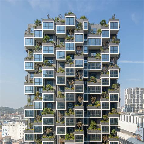 Stefano Boeri Architetti Completes First Chinese Vertical Forest With