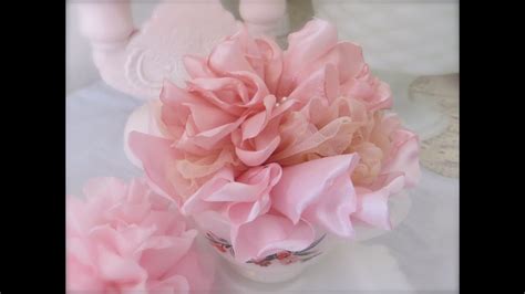 Easy how to make fabric flowers made from satin fabric width 7 cm length 150 ❤ subscribe: Beautiful and Easy Singed (Melted) Fabric Flower Tutorial ...