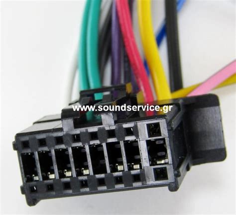 Pioneer Iso 23 Cable Car Audio 16 Pin 14 Cables Avh Mvh Iso