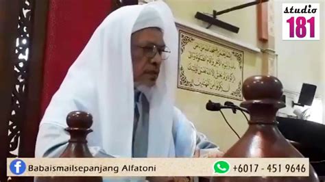 Masjid al khairiyah, taman sri gombak, selangor. Baba Ismail Sepanjang - Soal Jawab Agama - Masjid Al ...