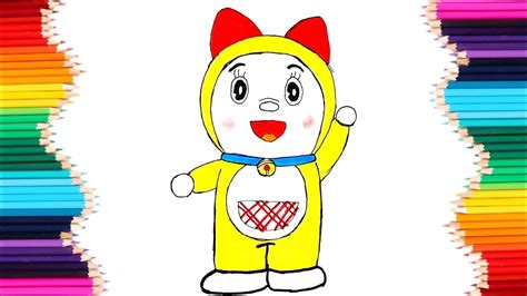 How To Draw Dorami Easy From Doraemon Youtube