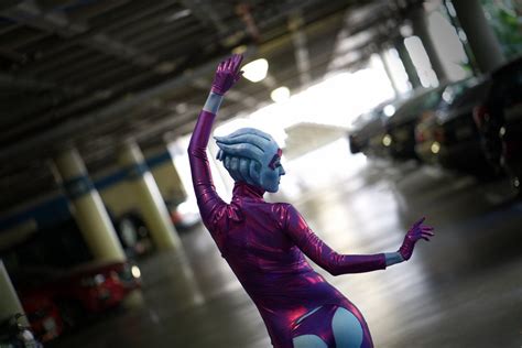 [photographer] Asari From Mass Effect By Arrizzelcosplay Cosplay