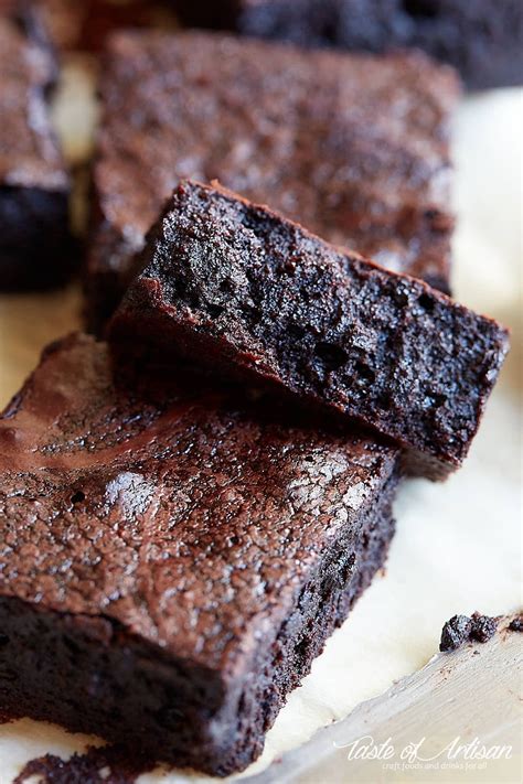 Chewy Delicious Flourless Brownies This Has Been My Go To Brownie