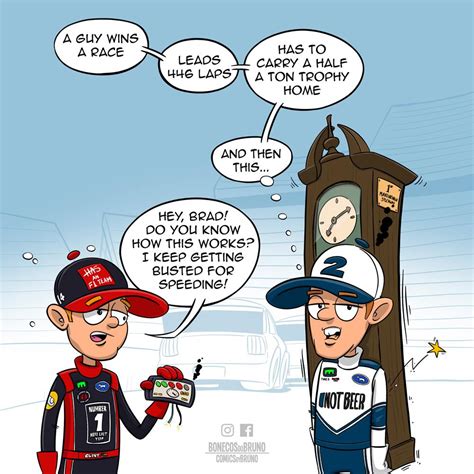 Points are tallied all season long. Cartoon - Martinsville : NASCAR