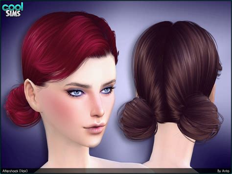 Aftershock Hair By Anto At Tsr Sims 4 Updates
