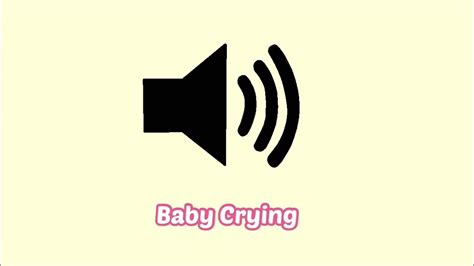 Baby Crying Sound Effect Youtube