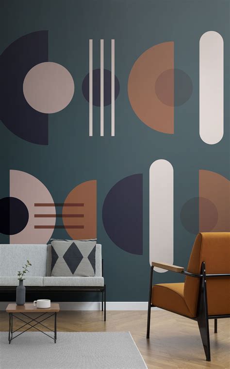 Ideen Fur Mid Century Modern Wallpaper Designs Home Inspiration