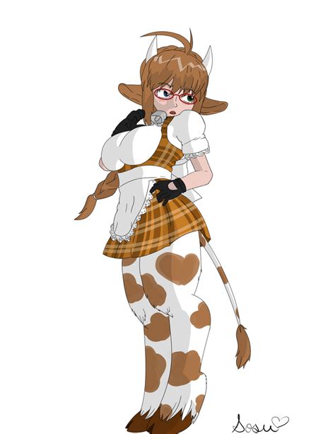 cow girl by mystmyst29 on deviantart