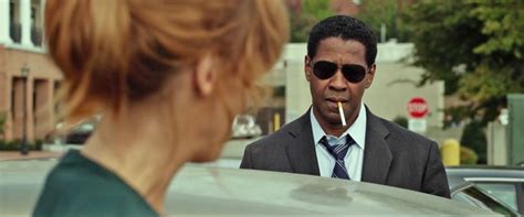 Smoking on the tarmac (how'd she even get down there?!) with a couple ground agents trying to get her to put out the cigarette and go back into the terminal. Flight - Whip Whitaker | Substance (abuse) Over Style
