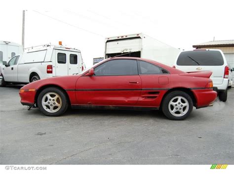1991 Crimson Red Toyota Mr2 Coupe 99201345 Photo 15