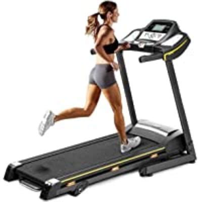You must check the weight capacity of your treadmill before you buy it. Enthone Treadmill for Home 300 lbs Weight Capacity ...