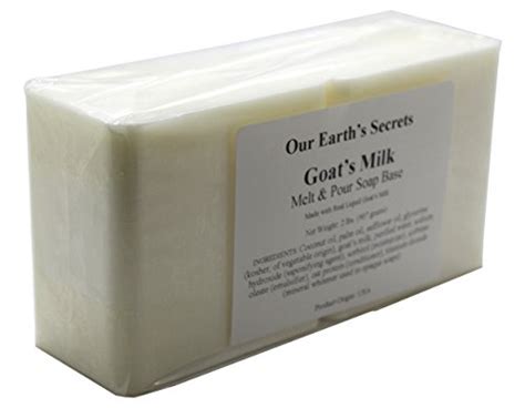24k gold foil leaf soap description: Goats Milk - 2 Lbs Melt and Pour Soap Base - Our Earths ...
