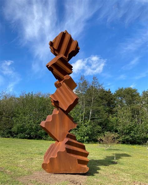 Large Public Art Corten Steel Sculpture Garden Outdoor For Sale