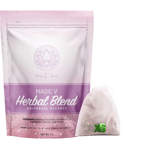 Magic V Steamyoni Steam Organic Herbs Blend V Steam Herbs Tea Bags
