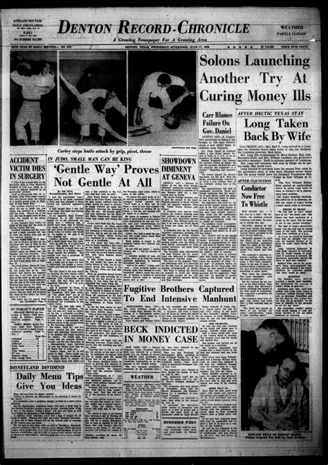 Denton Record-Chronicle (Denton, Tex.), Vol. 56, No. 272, Ed. 1