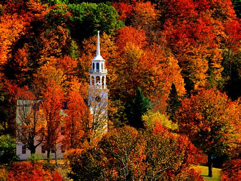 43 Vermont Autumn Wallpaper Wallpapersafari