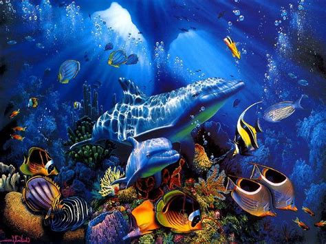 47 Ocean Underwater Wallpaper On Wallpapersafari