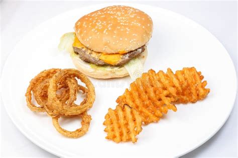 Hamburger Cheeseburger Burger Stock Photo Image Of Fast Lamb 75479552