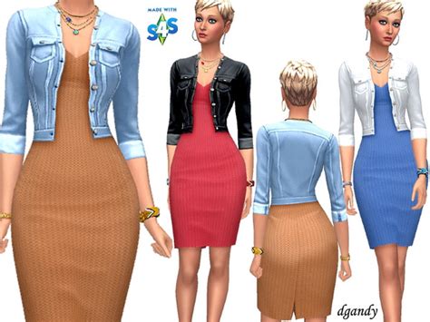 Dress M20190113 By Dgandy At Tsr Sims 4 Updates
