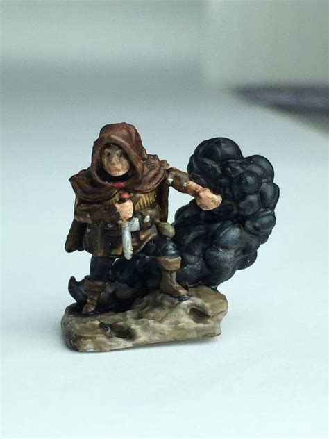 Painted Halfling Rogue Dungeons And Dragons Miniature By Etsy