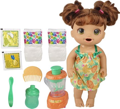 Amazon Com Baby Alive Magical Mixer Baby Doll Tropical Treat With