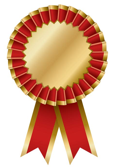 Ribbon Gold Medal Clip Art Transparent Ribbon Cliparts