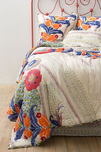 Saray Quilt Anthropologie Bedding Bed Home
