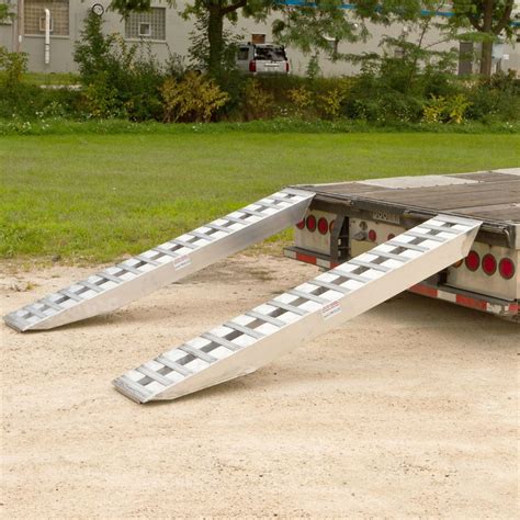 8 Ft By 16 In Aluminum Step Deck Ramp Discount Ramps