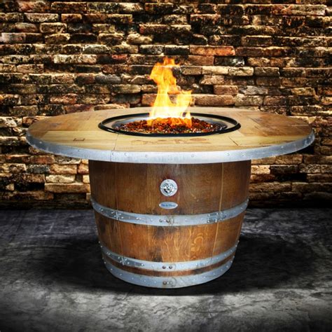 Wine Barrel Fire Pit Enthusiast Vin De Flame Wine Country