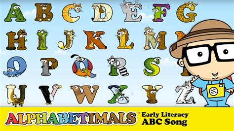 If your kids love animals, each letter is in the shape of an animal. The Animal Alphabet - ABC Song by the Alphabetimals - YouTube