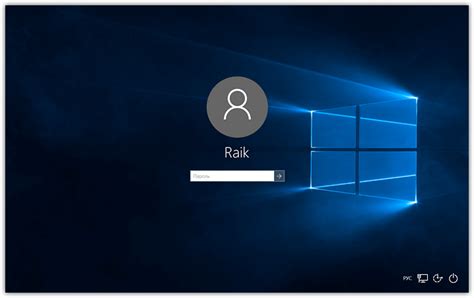 Как изменить окно приветствия в Windows 10