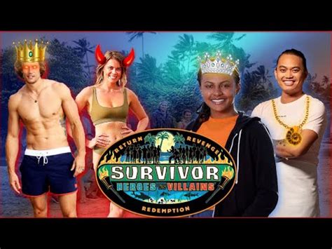 Casting Australian Survivor Heroes Vs Villains DREAM CASTING YouTube