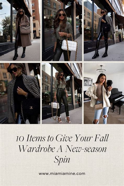 10 New Season Wardrobe Essentials For Fall Mia Mia Mine Fall