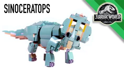 Lego Jurassic World Sinoceratops Moc Youtube