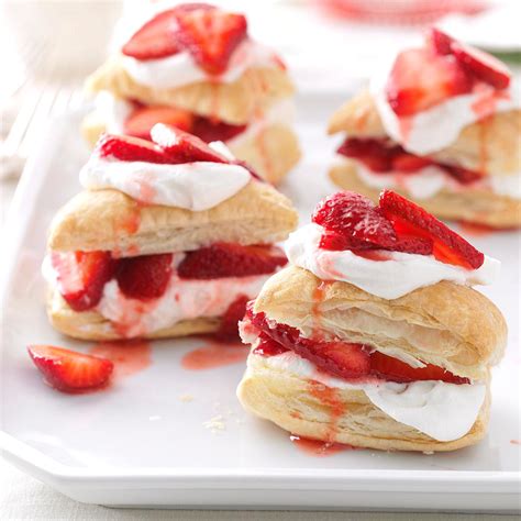 Phyllo Dough Dessert Recipes With Strawberries Strawberry Puff Pastry