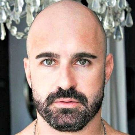 17 Bald Men With Beards Mens Hairstyles Today Bald Men With Beards Bald With Beard Shaved