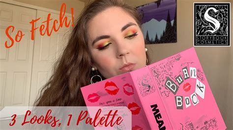 3 Looks Using The Storybook X Mean Girls Burn Book Palette Mean Girls