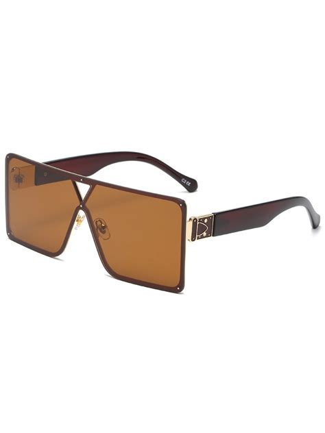 square uv protection beach sunglasses