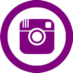 Social media icon purple png clipart. Purple instagram 5 icon - Free purple social icons