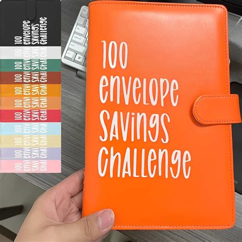 100 Envelope Savings Challenge Binder | Easy and Fun Way to Save $5,050