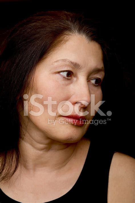 Portrait Of A Beautiful Mature Asian Woman Stock Photos FreeImages