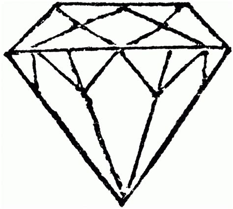 Diamond drawing how to draw a pencil art jpg | Diamond drawing, Paper diamond, Diamond tattoos
