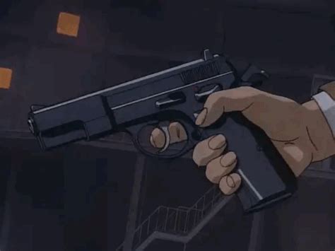 Gun Aesthetic Retro Aesthetic Aesthetic Anime Old Anime Dark Anime